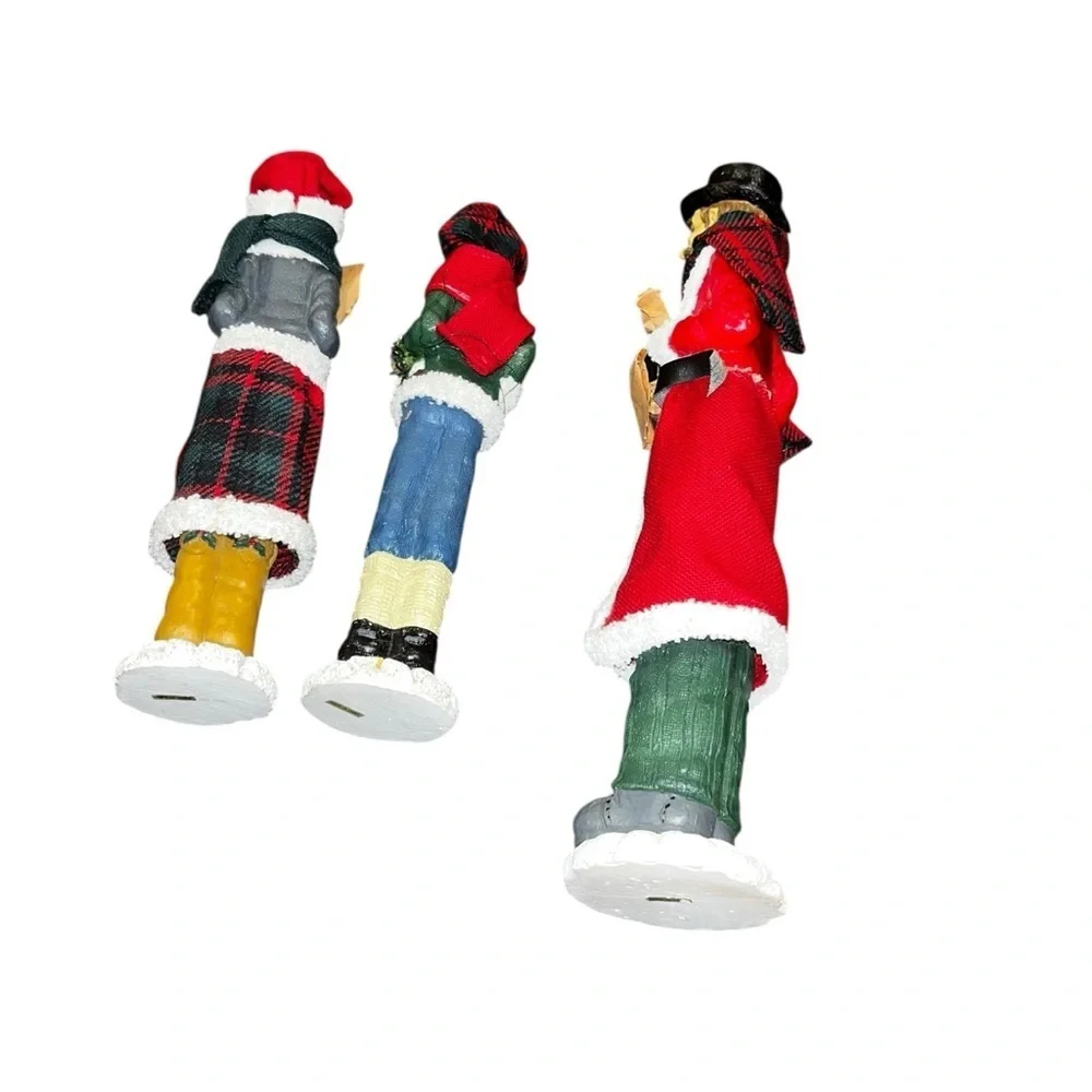 Vintage Retro Christmas Caroler Figurines Lot